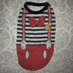 New Mickey Mouse dog shirt clothes